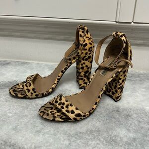 Steve Madden Calf Hair Heel | Cheetah